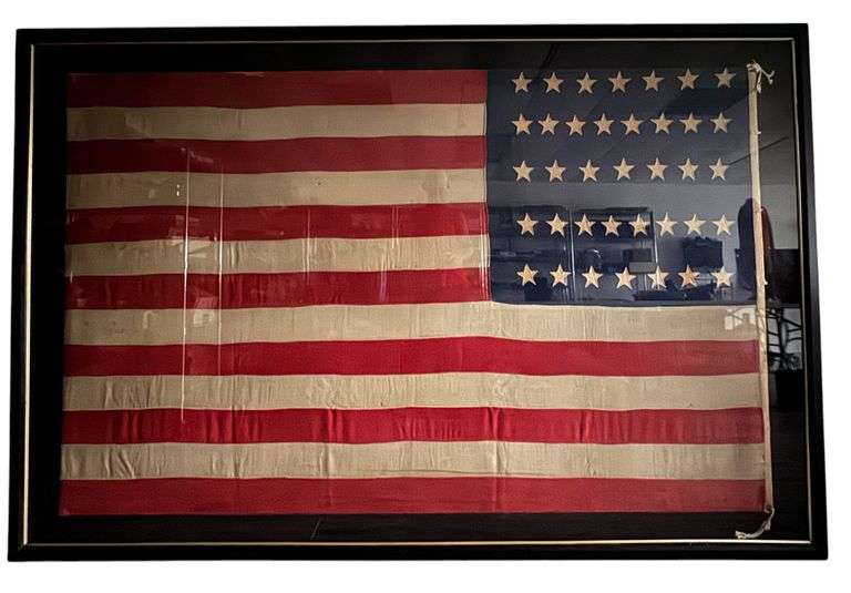 Original Thirty-Seven Star U.S. Flag