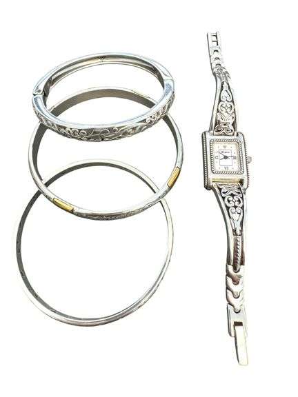 4pc Brighton Jewelry & Watch Collection