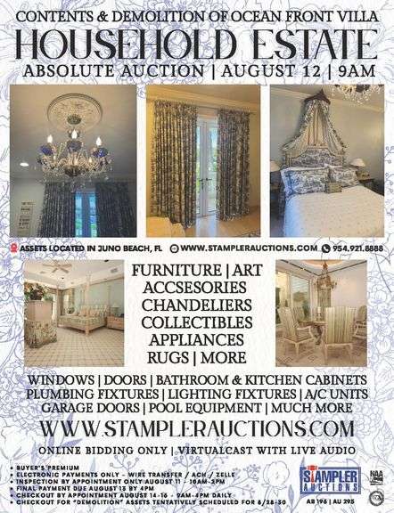 HOUSEHOLD ESTATE / DEMOLITION - ABSOLUTE 