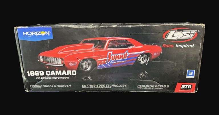 LOSI 1969 Camaro No Prep Drag Car