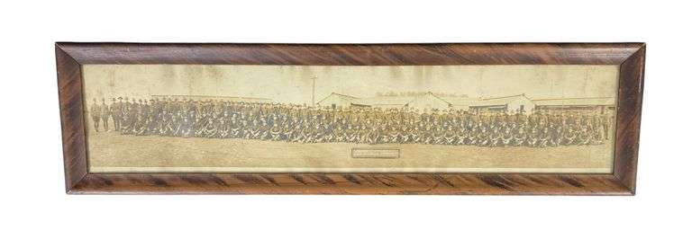 WW1 Company I, 115th U.S. Infantry Yard Long Photograph