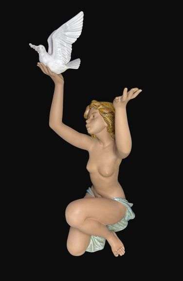 Lladro “Peace Offerings” Porcelain Statue
