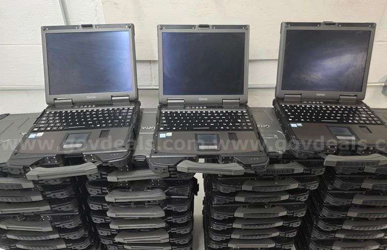 50 GETAC B300G7 Rugged Laptops | i7 8th Gen | 8GB RAM | Battery + DVD + Caddy | NO HDD