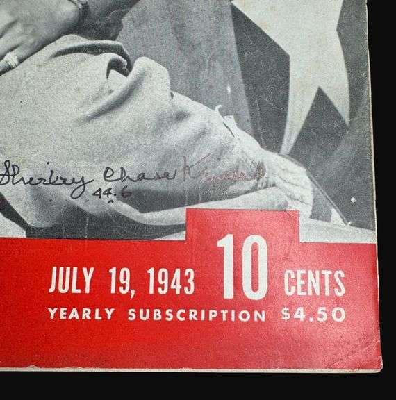 Life Magazine Dated July 19, 1943 Signed by WASP Pilots of WW2