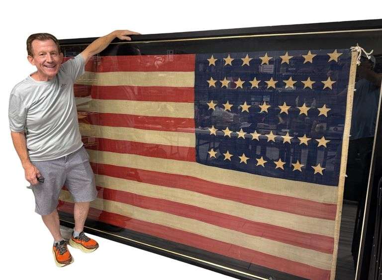 Original Thirty-Seven Star U.S. Flag