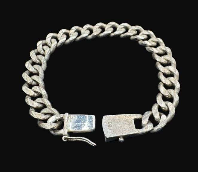 Marked Sterling Silver Bracelet [27.91g]
