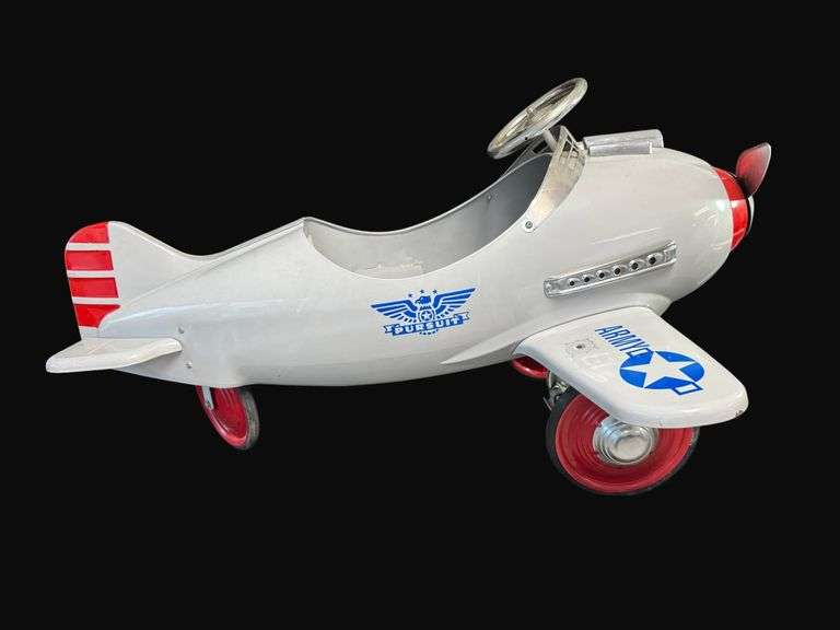 Pursuit U.S. Army Pedal Car Plane