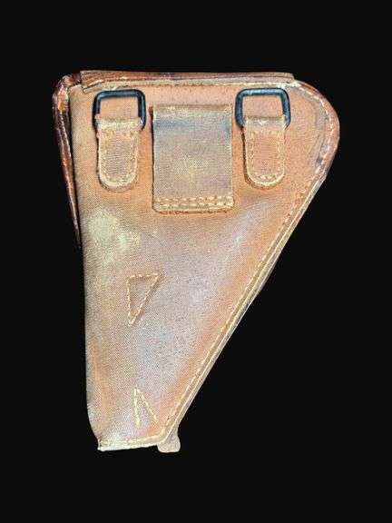 WW2 Japanese T-14 Nambu Pistol Clamshell Holster