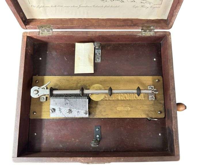 Antique Symphonion 18616 Mechanical Music Box