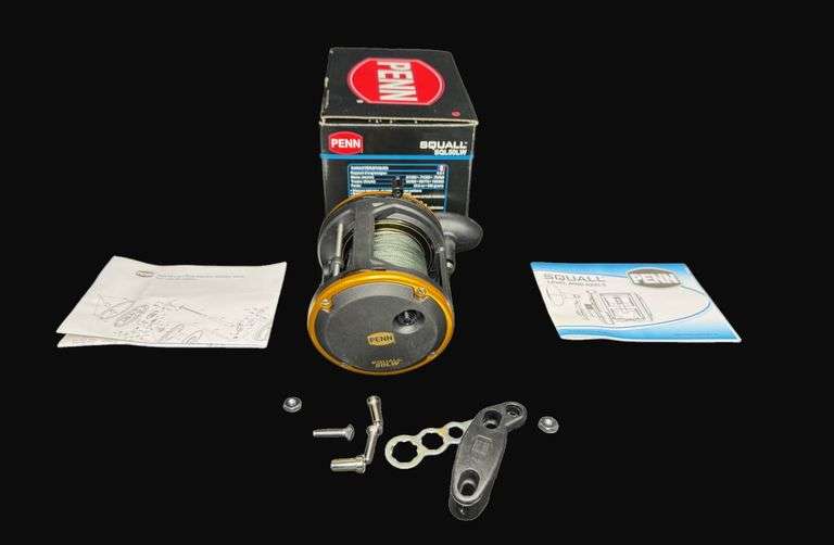 Penn SQL50LW Squall Conventional Reel