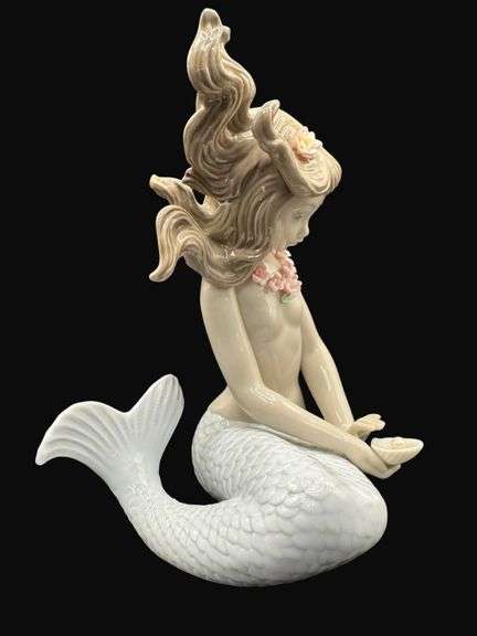 Lladro Mirage Mermaid Porcelain Figurine