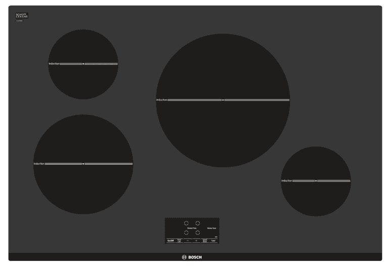 Bosch Series 4 Induction Cooktop 30'' Black - NEW!