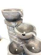 Style Selections Tiered Water Fountain with Defect See Description & Photos