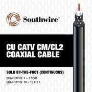 500 Feet Southwire 18 RG6 Black Coaxial Cable