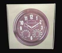 Harley-Davidson Outdoor Clock/Thermometer