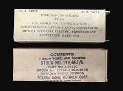 U.S. Army Signal Corps Detector Set