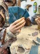 Monumental Capodimonte La Fuente Porcellane, Card Game, Signed