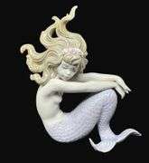 Lladro Porcelain Illusion Mermaid Figurine