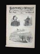 1861 Original Issue of Harper’s Weekly Newspaper