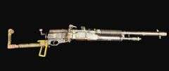 Vintage Display British Hotchkiss Portable Machine Gun (Inert)