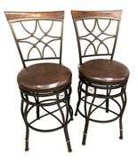 Pair of Swivel Bar Stools ( 28" tall seats ) Pub Height
