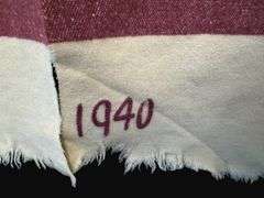 1940 U.S. Army Wool Medical Blanket