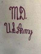 1940 U.S. Army Wool Medical Blanket