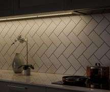 Good Earth Lighting 8ft LED 930 Lumen 3000K Flexible Tape Light - Plug-in, Dimmer Switch -