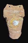WW2 Era USMC Nose Art Duffel Bag