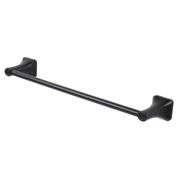allen + roth 3 -Piece Dunmore Matte Black Decorative Bathroom Hardware Set, New