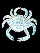 Large Metal Art Crab - Coastal Wall Decor - NEW!