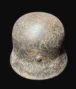 1940 German M40 Two Decal Luftwaffe Helmet