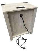Latitude Run Farmhouse Nightstands w/ Charging Station