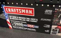 Craftsman 52" Wide Top Box Tool Chest w/ Drawers....SEE DESCRIPTION!