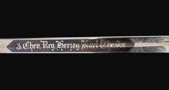 WW1 Bavarian Model 1889 Officer’s Royal Lion Head Sword
