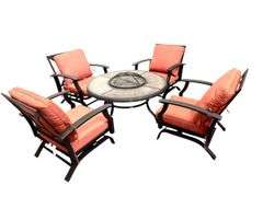 5pc Outdoor Fire Pit Group