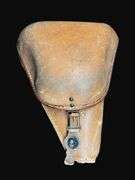 WW2 Japanese T-14 Nambu Pistol Clamshell Holster