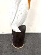 HUGE 40" Tall Carved Wood Pelican Sculpture