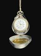 Tested 800 Silver Swiss German Officer’s Pocket Watch