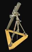 U.S. Military Display 81mm MK1 Mortar Launcher (Inert)