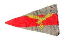 WW2 German Luftwaffe Flak Command Pennant