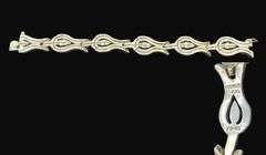 Marked Sterling Silver Taxco Signed Bracelet [64.23g]