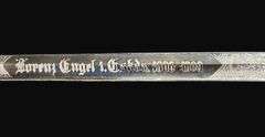 WW1 Bavarian Model 1889 Officer’s Royal Lion Head Sword