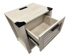 Latitude Run Farmhouse Nightstands w/ Charging Station