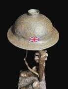 Full Size Bronze WW2 British Fallen Soldier Battlefield Cross