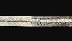 U.S. Army 1902 Officer’s Presentation Sword