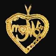 Tested 10K Gold Mother’s Pendant [1.56g]