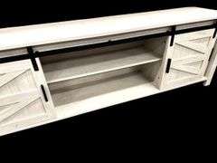 Farmhouse Styled Modern TV Cabinet - Like New!