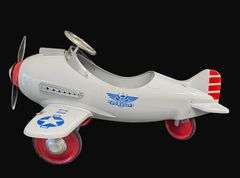 Pursuit U.S. Army Pedal Car Plane