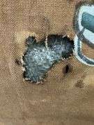 WW2 Era USMC Nose Art Duffel Bag
